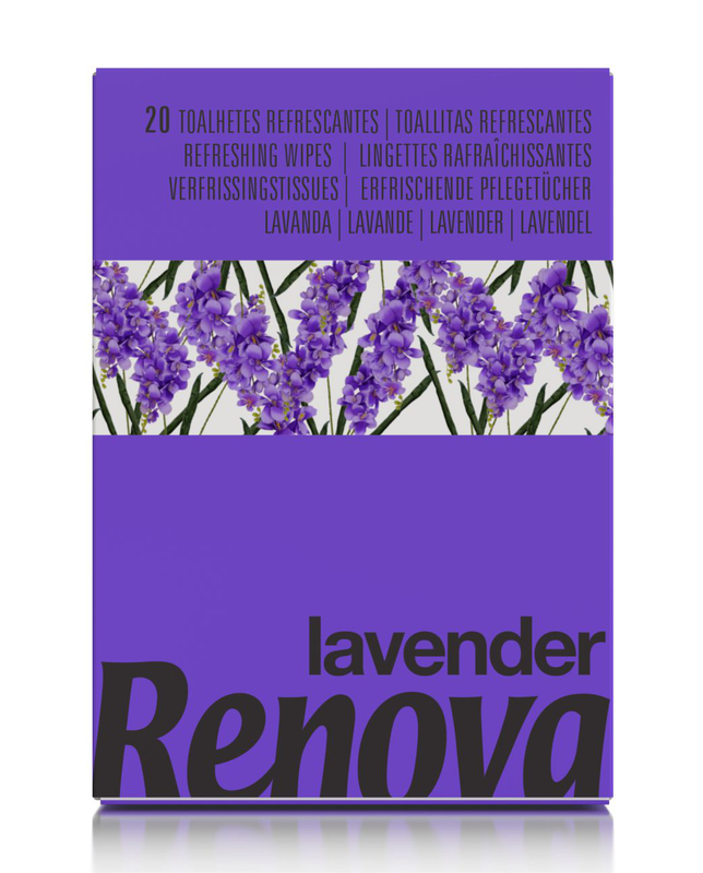 Toallitas Refrescantes Lavanda Toallitas Refrescantes Lavanda
